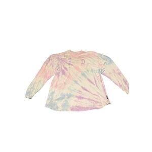 Disney Disneyland Resort Spirit Jersey Tie Dye Adult Long Sleeve Shirt Size XL